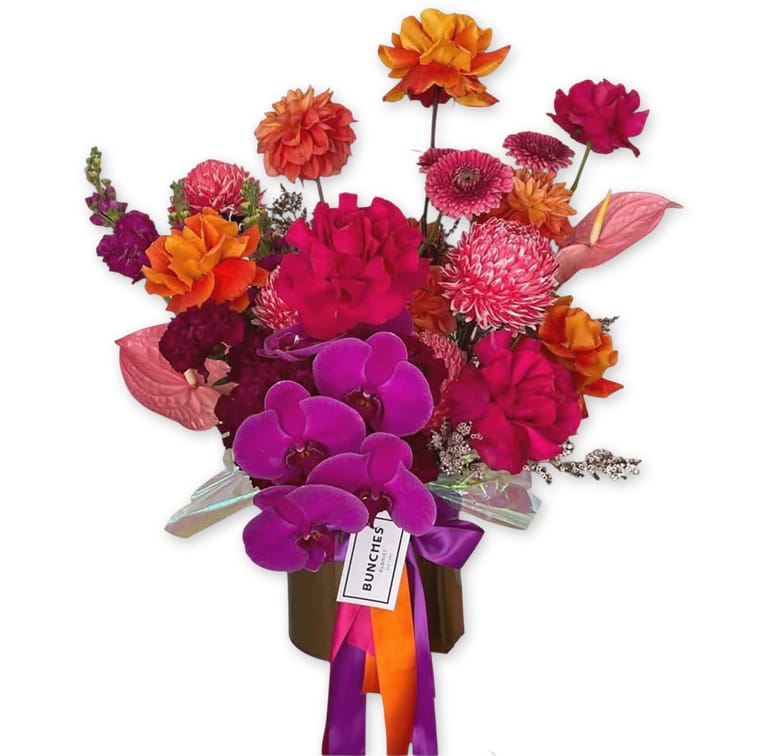 One Hot Weekend — Bunches Florist arrangement