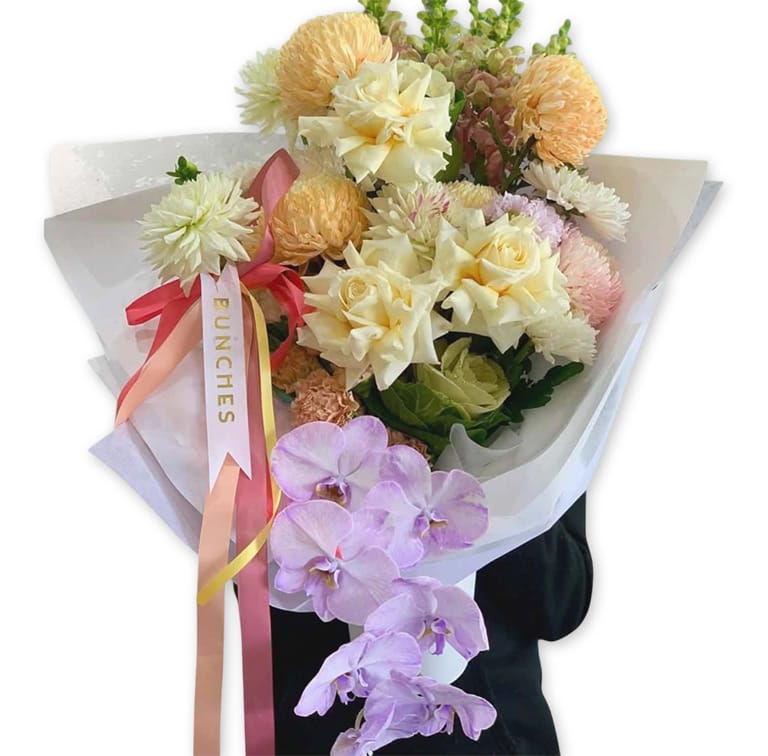 Pastel Treat — Bunches Florist arrangement